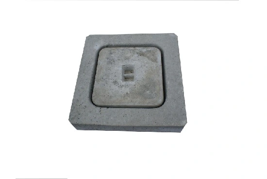 Coperchio pedonale con apertura